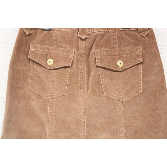 Eddie Bauer Brown Corduroy Skirt-Size 2-Pockets-Country-Minimalist - Picture 9 of 10